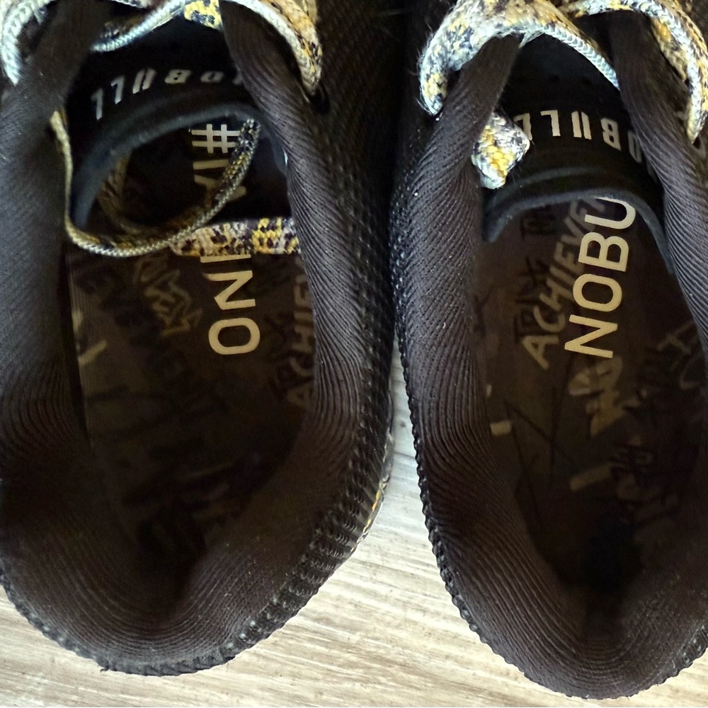 NOBULL Ripstop Black and Yellow Sneakers - Picture 5 of 7